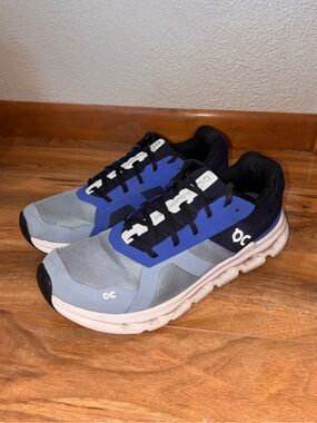 On Cloud Women’s Cloudrunner Athletic Running Sneaker Shoes, blue - size 9